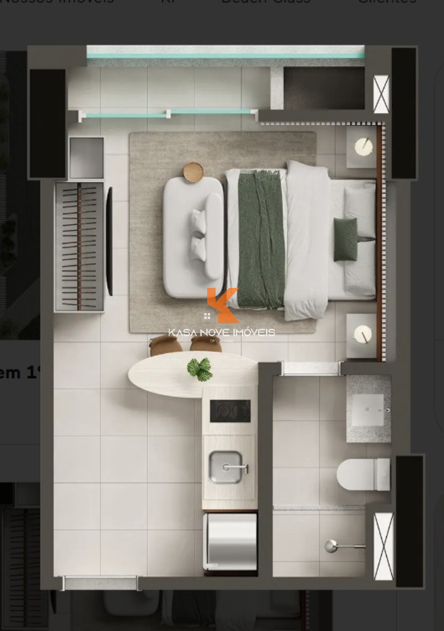 Apartamento, 1 quarto, 35 m² - Foto 12