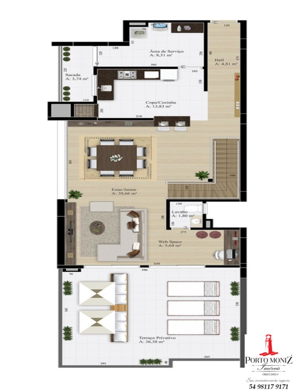 Apartamento à venda com 3 quartos, 135m² - Foto 10