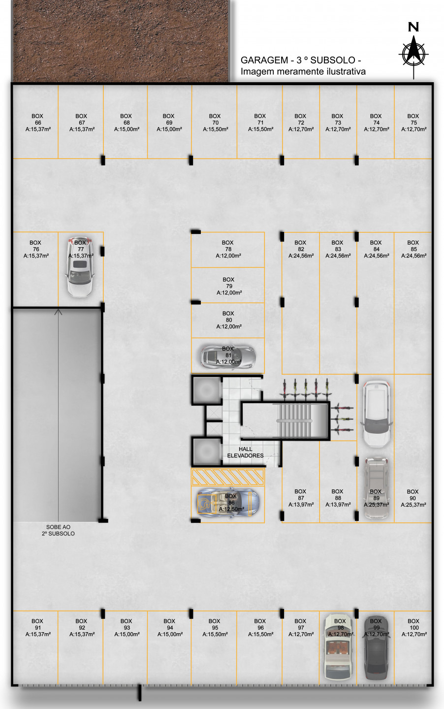 Apartamento à venda com 2 quartos, 51m² - Foto 3