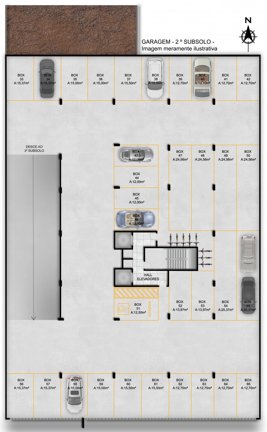 Apartamento à venda com 2 quartos, 51m² - Foto 24