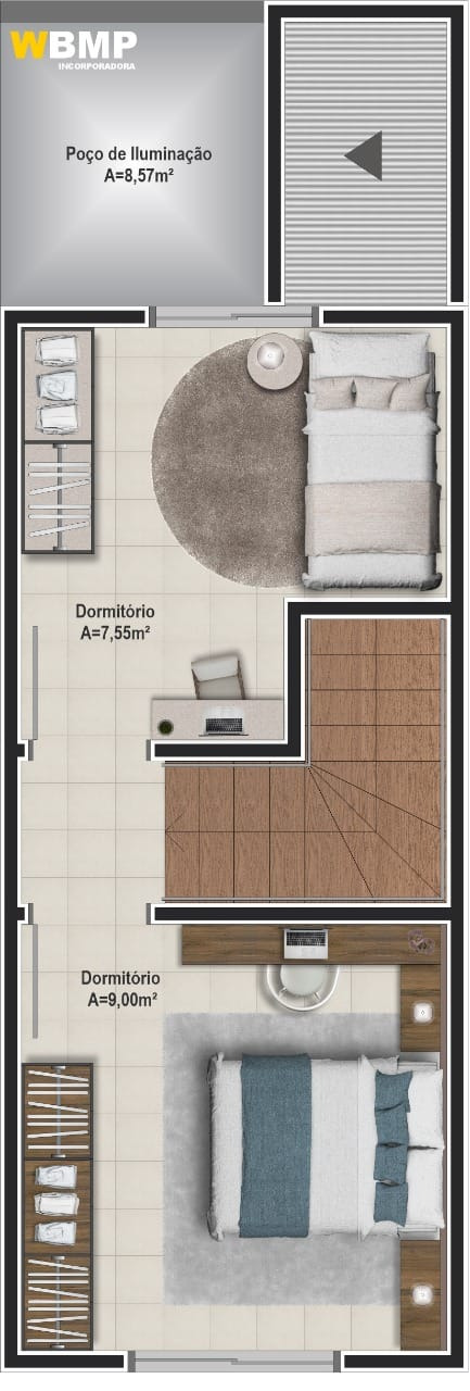 Sobrado à venda com 2 quartos, 60m² - Foto 6