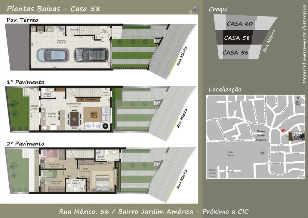 Sobrado à venda com 3 quartos, 154m² - Foto 3