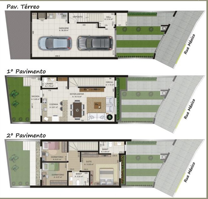 Sobrado à venda com 3 quartos, 154m² - Foto 2