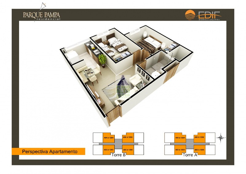 Apartamento, 2 quartos, 45 m² - Foto 15