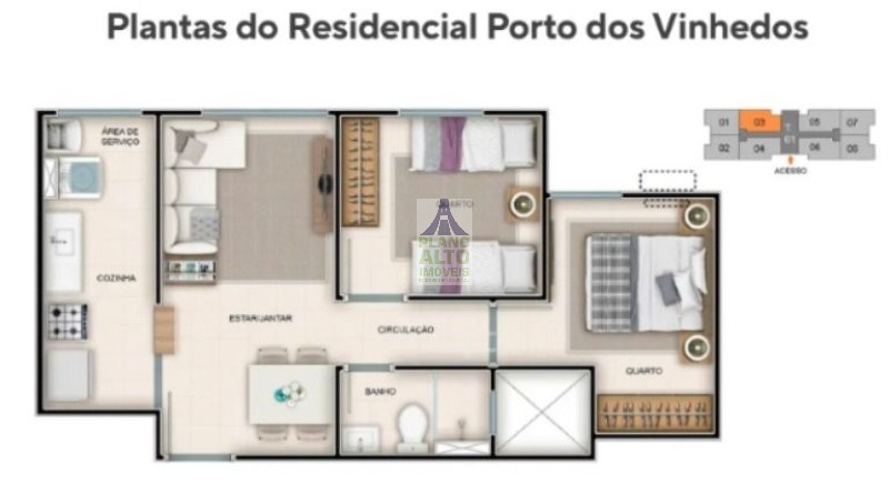 Apartamento, 2 quartos, 44 m² - Foto 16