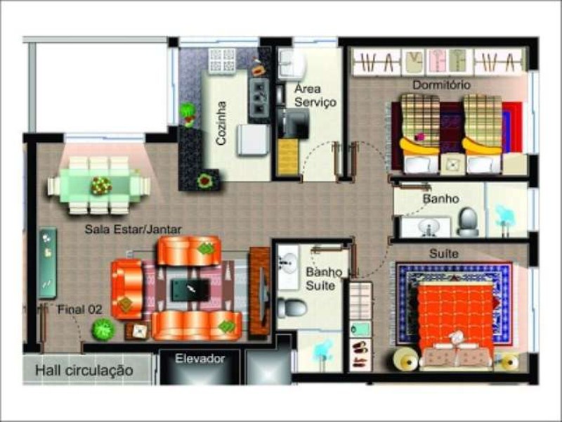 Apartamento à venda com 2 quartos, 79m² - Foto 27