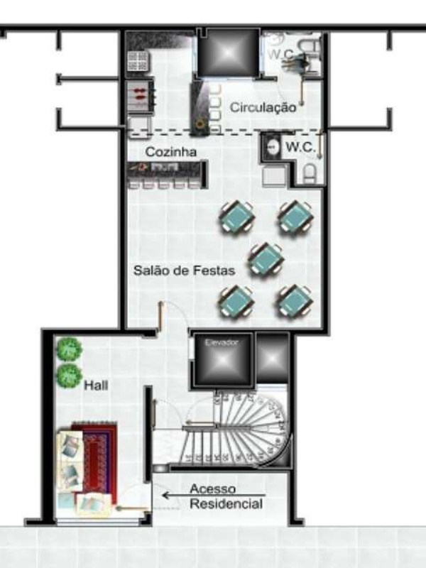 Apartamento à venda com 2 quartos, 79m² - Foto 22