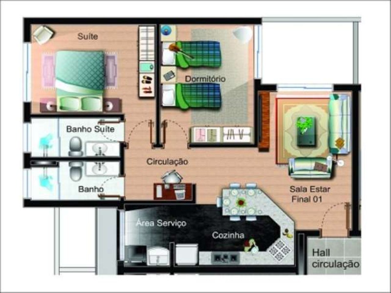 Apartamento à venda com 2 quartos, 79m² - Foto 21