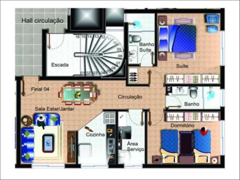 Apartamento à venda com 2 quartos, 79m² - Foto 15