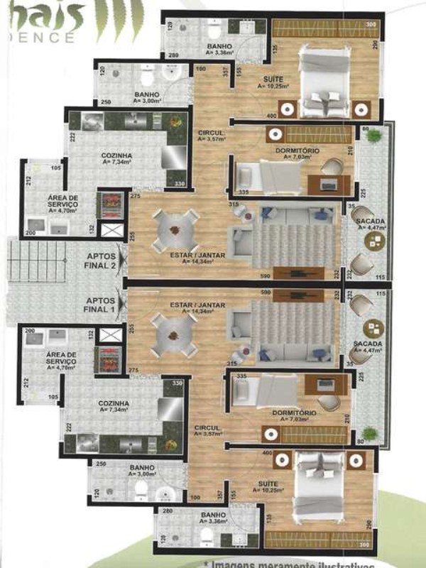 Apartamento à venda com 2 quartos, 66m² - Foto 12