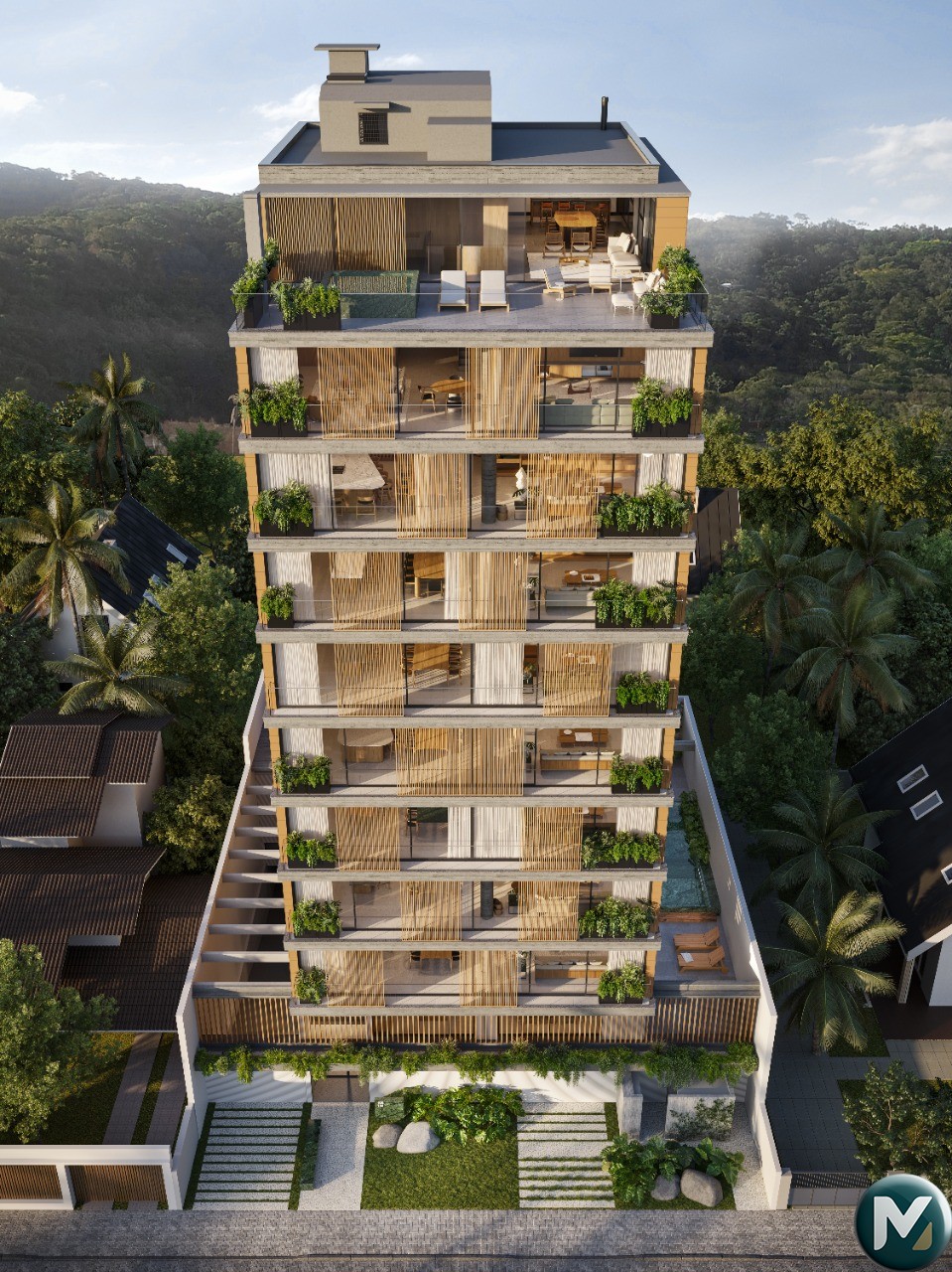 Residencial IOS - IOS Residencial - fachada do projeto