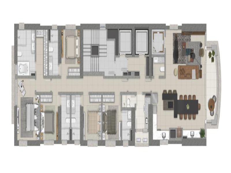 Apartamento, 5 quartos, 230 m² - Foto 18