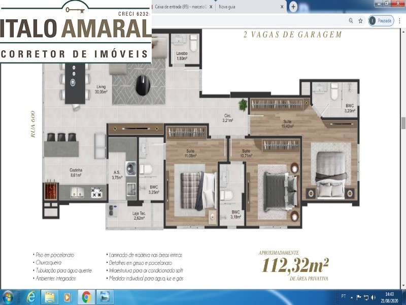 Apartamento, 3 quartos, 112 m² - Foto 8