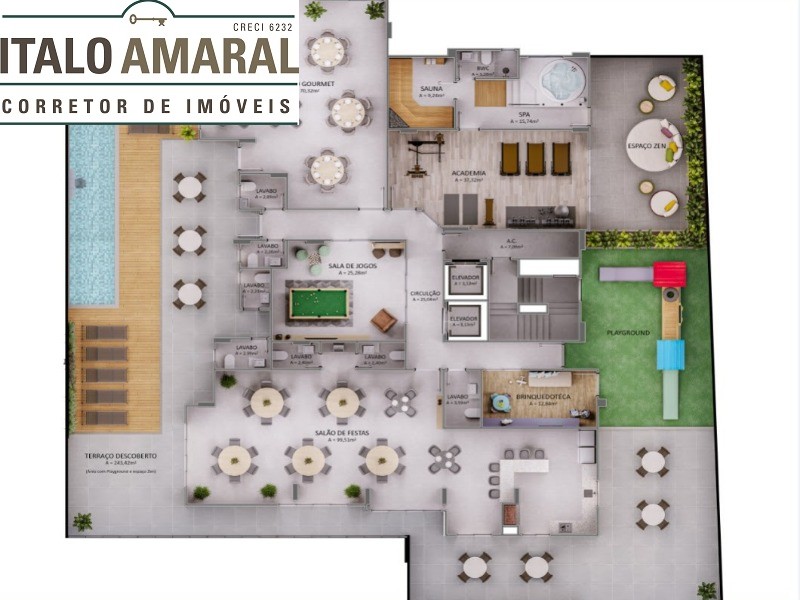 Apartamento à venda com 2 quartos, 67m² - Foto 13