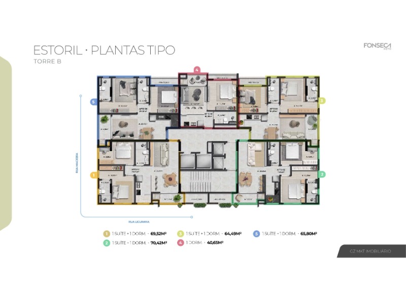 Apartamento à venda com 2 quartos, 68m² - Foto 37