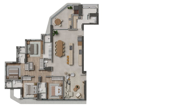 Apartamento à venda com 4 quartos, 182m² - Foto 31