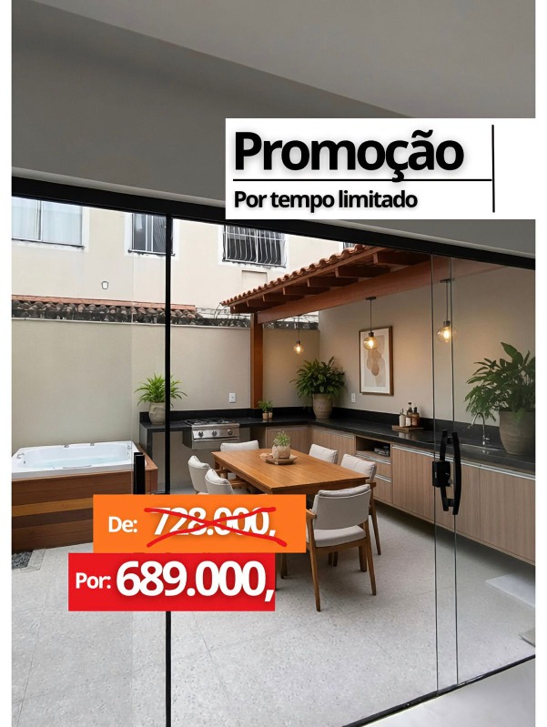 Casa, 3 quartos, 129 m² - Foto 1