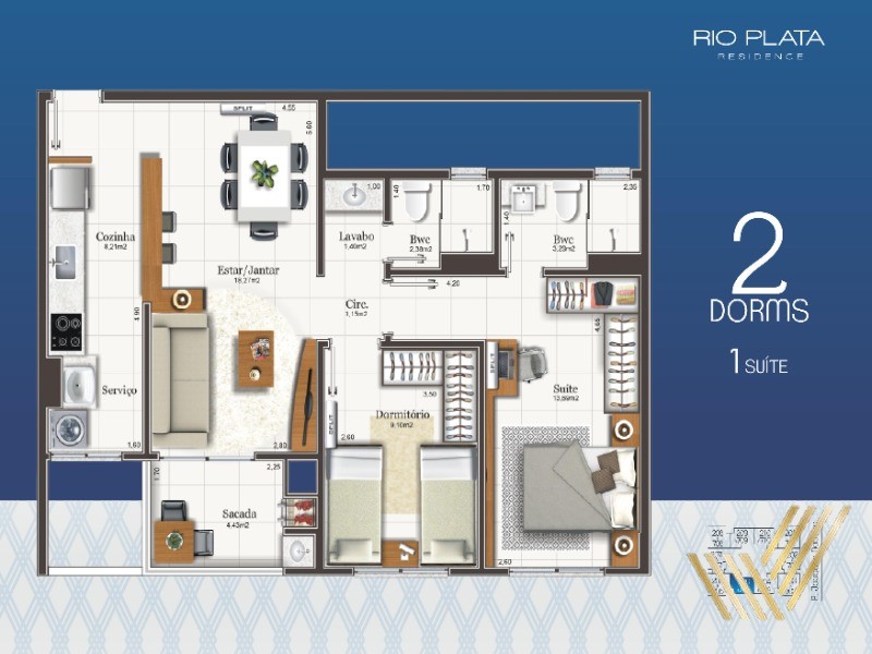 Apartamento à venda com 2 quartos, 71m² - Foto 10