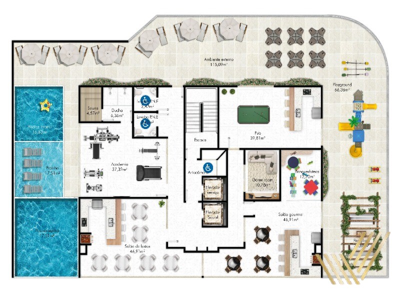 Apartamento, 3 quartos, 131 m² - Foto 16