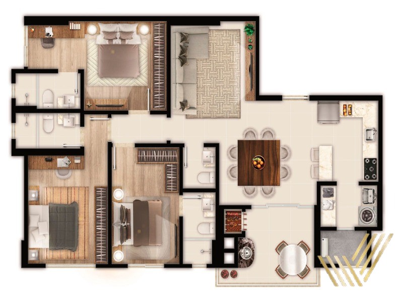 Apartamento, 2 quartos, 88 m² - Foto 17
