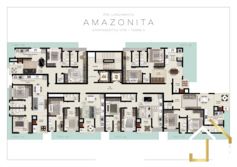 Apartamento, 2 quartos, 61 m² - Foto 19