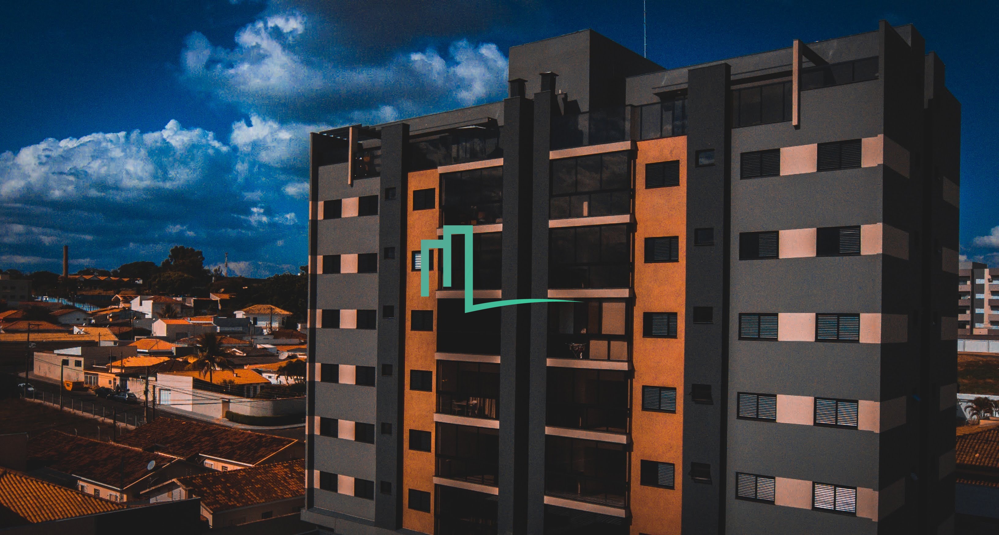 UNIDADE 22 - 2º ANDAR NO EDIFICIO SANTORINI (APARTAMENTO NOVO)   - Apartamento novo/Acabamento Fino - Três dormitórios s