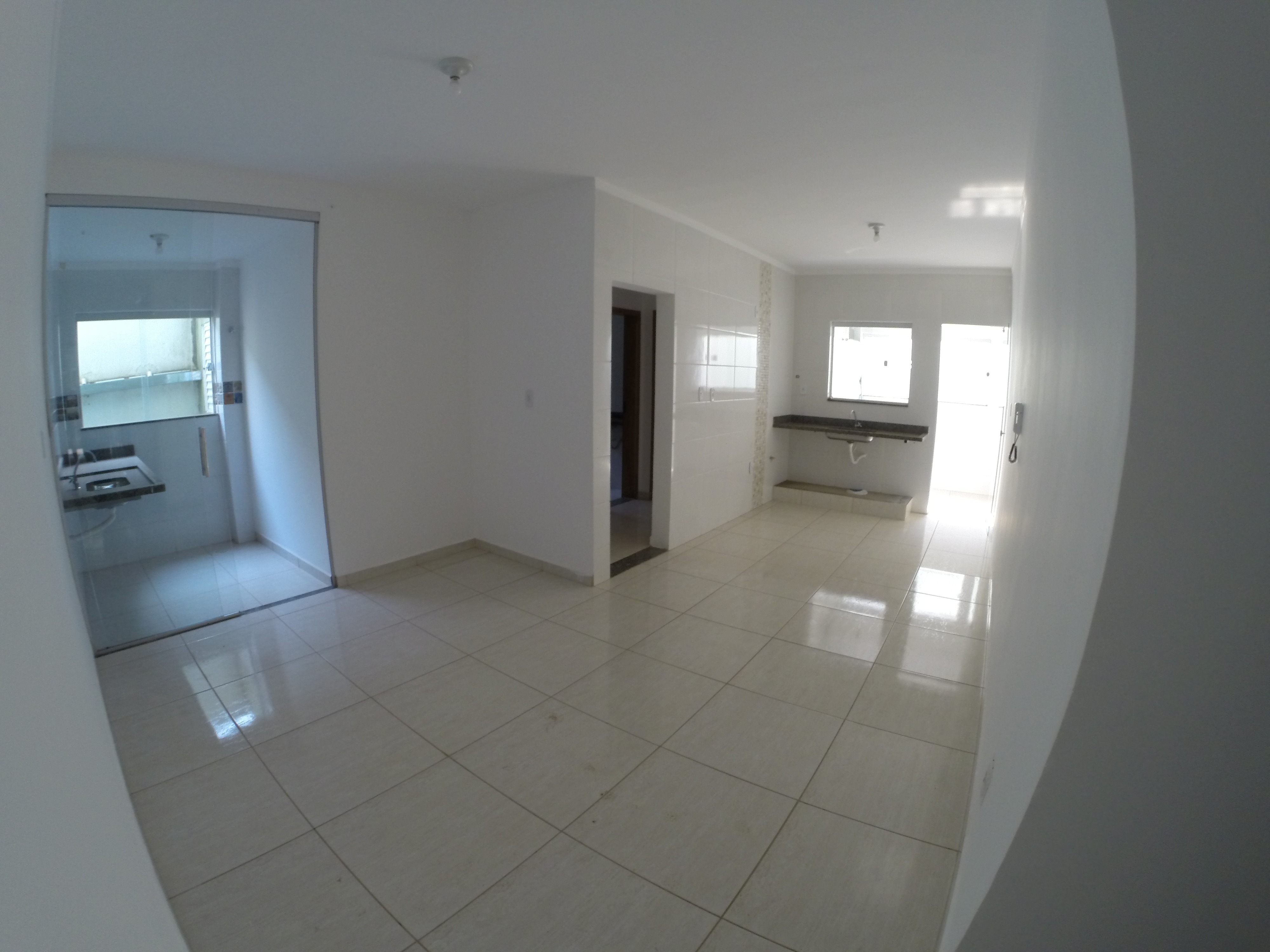 Apartamento Samuel Park - Franca SP  - Ampla Cozinha - 2 Dormitórios  - 1 Suíte  - Térreo, Apartamento 02  - Sala com va