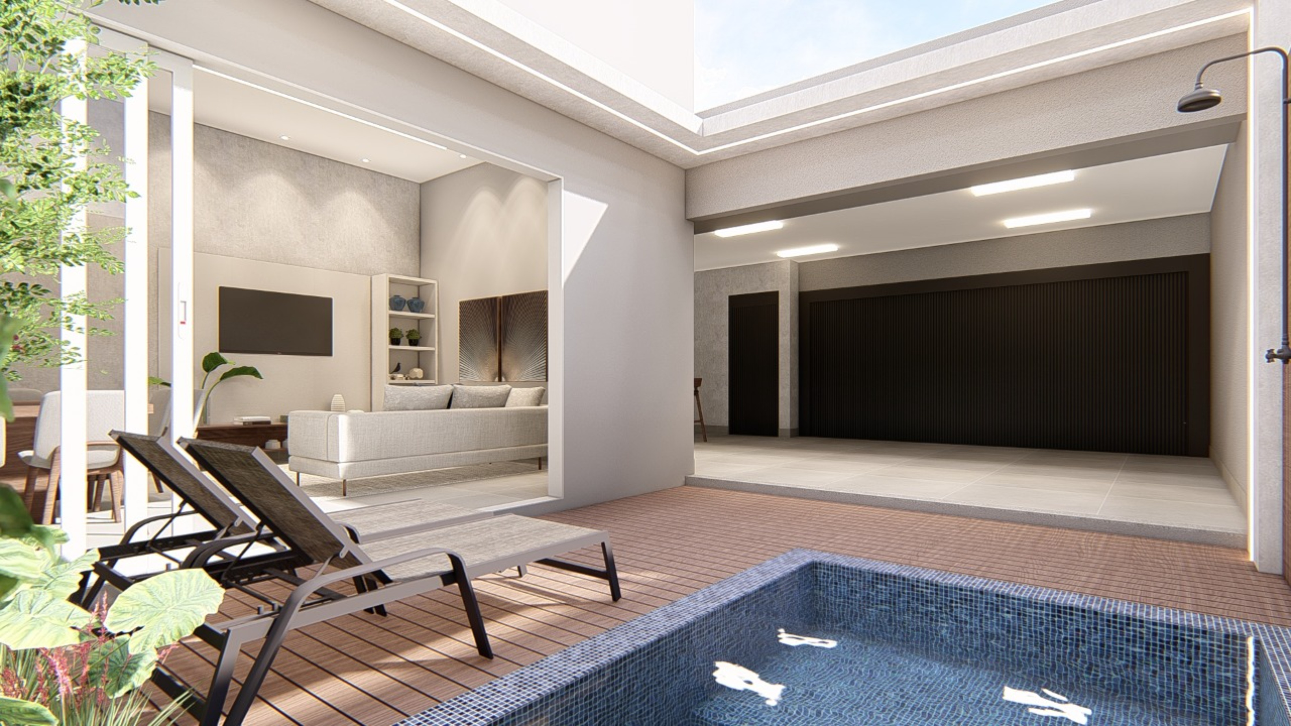 180m terreno 142m2 construção Três dormitórios Uma suíte com closet Três banheiros Cozinha com Ilha sala de jantar e