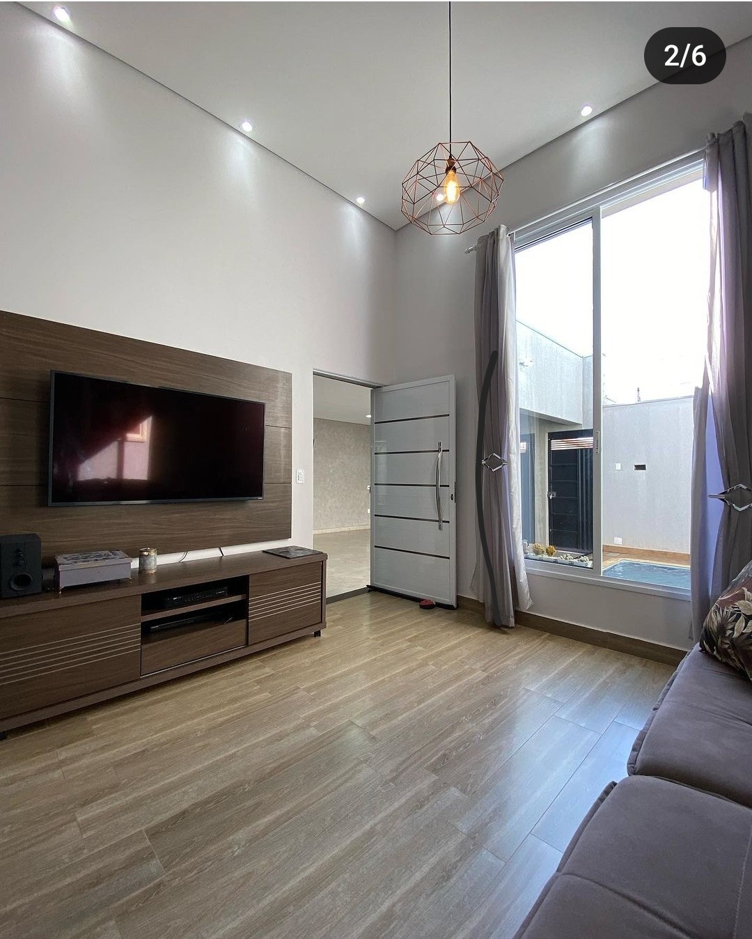 RESIDENCIA À VENDA NO VILLAGIO MUNDO NOVO   - 03 dormitórios sendo 01 suíte - 01 sala de jantar conjugada com a cozinha  — foto 5