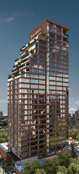 APARTAMENTO À VENDA NO COPENHAGEN DENMARK CHATEAUX EM FRANCA/SP     - Apartamento tipo com diferentes plantas  - 166,11 