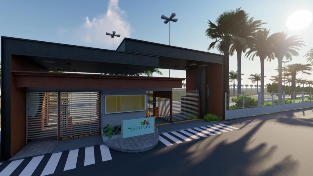 TERRENO À VENDA NO CONDOMÍNIO FECHADO ESTÂNCIA SANTA CLARA EM CÁSSIA/ MG    - 1000m  - Lote plano, pronto para construir