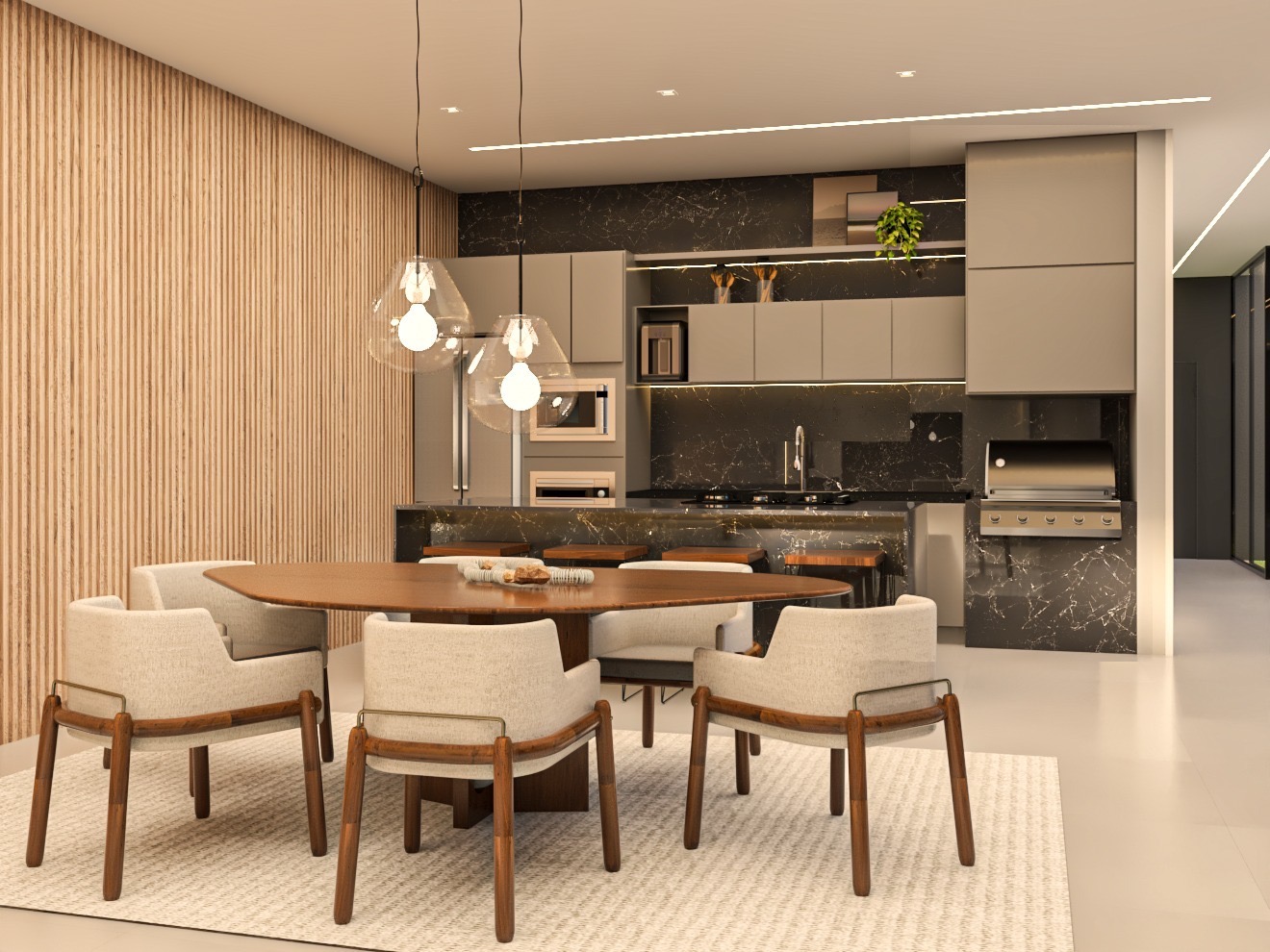 RESIDÊNCIA DE ALTO PADRÃO Á VENDA NO CONDOMÍNIO VILA DI CAPRI EM FRANCA/SP   - 360M² de Terreno  - 220M² aproximadamente — foto 4