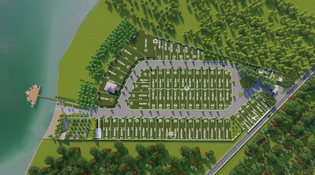 LOTE À VENDA NO CONDOMÍNIO PORTAL DO LAGO I EM RIFAINA/SP - Lote com 408 m² em localização privilegiada do condomínio