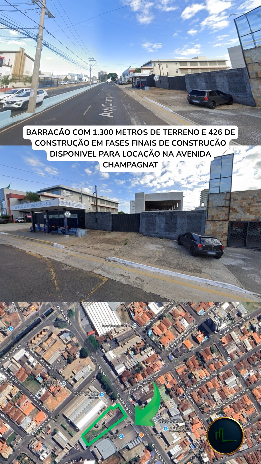 EXCELENTE BARRACÃO EM FASES FINAIS DE CONSTRUÇÃO NA AVENIDA CHAMPAGNAT COM LOCALIZAÇÃO PRIVILEGIADA DISPONIVEL PARA LOCAÇÃO — foto 4
