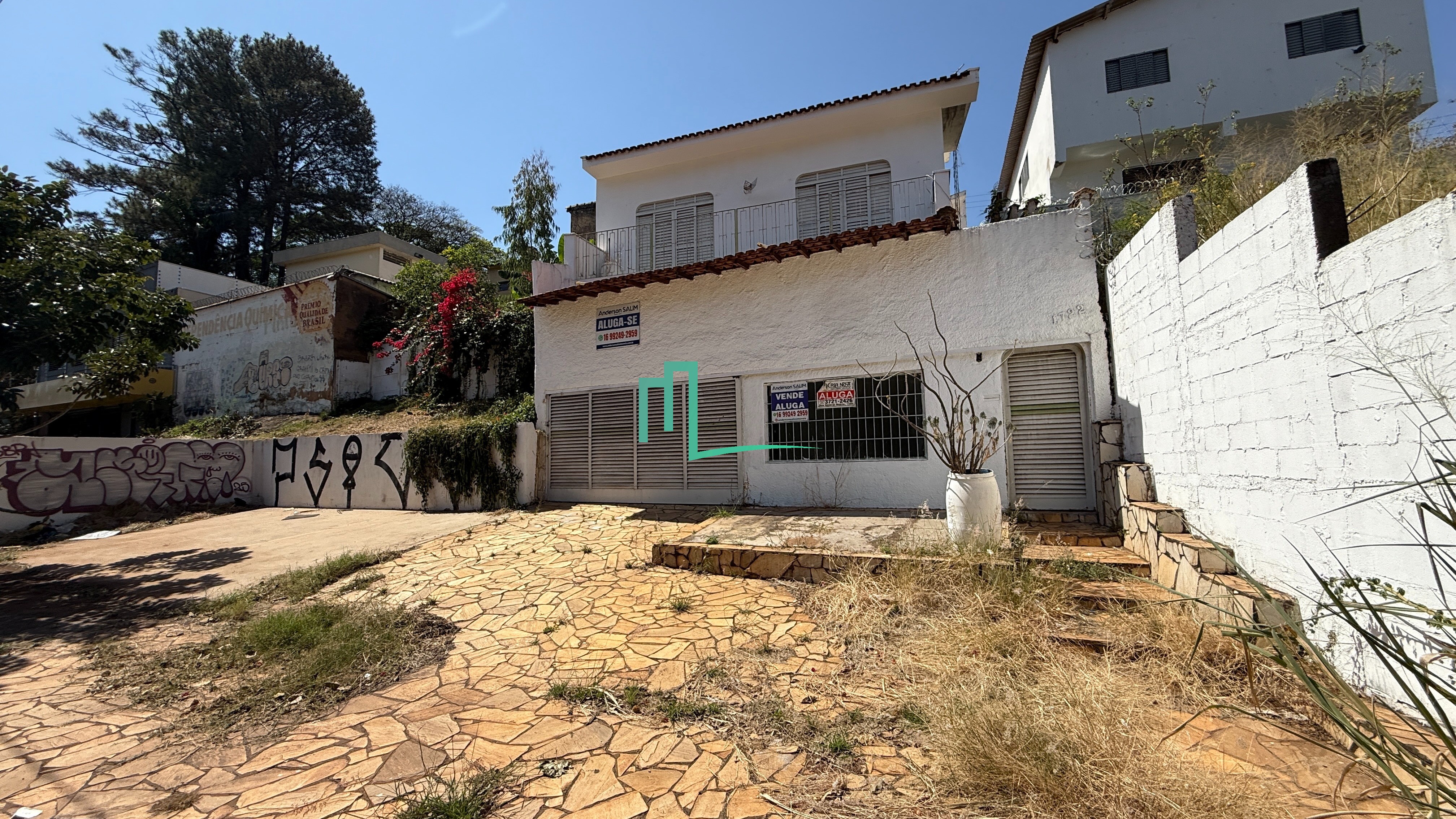 IMÓVEL COMERCIAL/RESIDENCIAL DISPONIVEL PARA VENDA E LOCAÇÃO COM FRENTE PARA AVENIDA ANTONIO BARBOSA FILHO E RUA HOMERO PACHECO ALVES