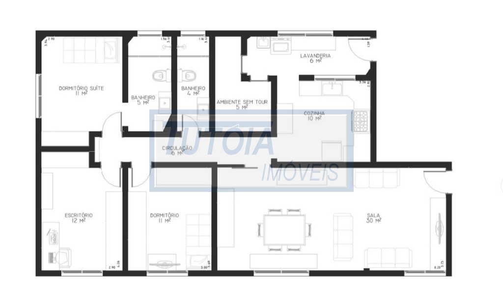 Apartamento à venda com 3 quartos, 147m² - Foto 19