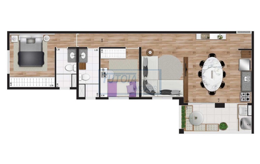 Apartamento à venda com 4 quartos, 69m² - Foto 31