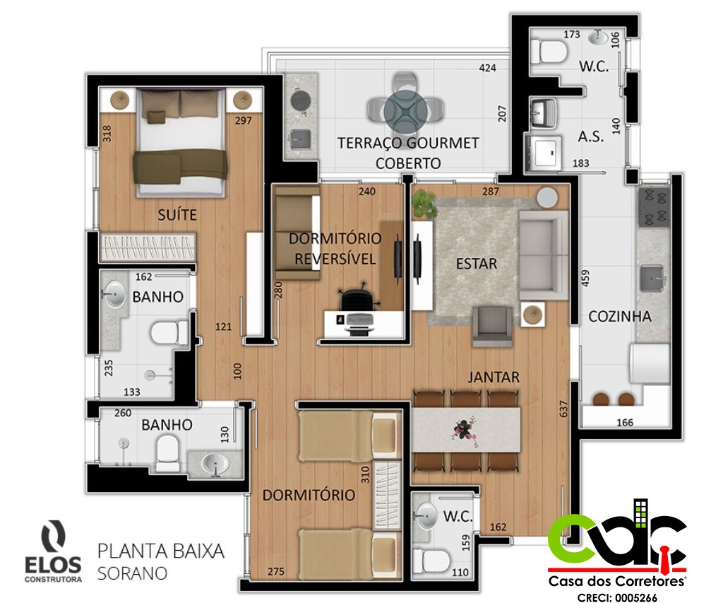 Apartamento à venda com 3 quartos, 90m² - Foto 4