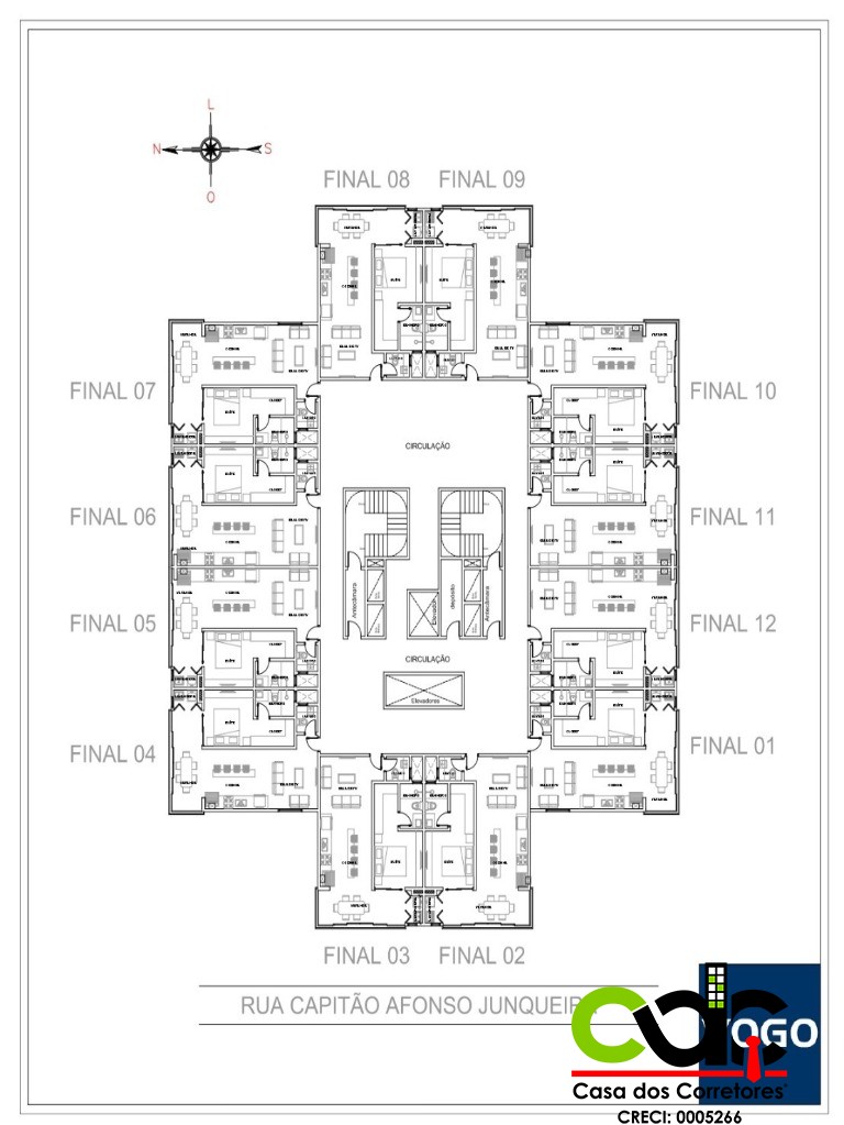 Apartamento à venda com 1 quarto, 60m² - Foto 21