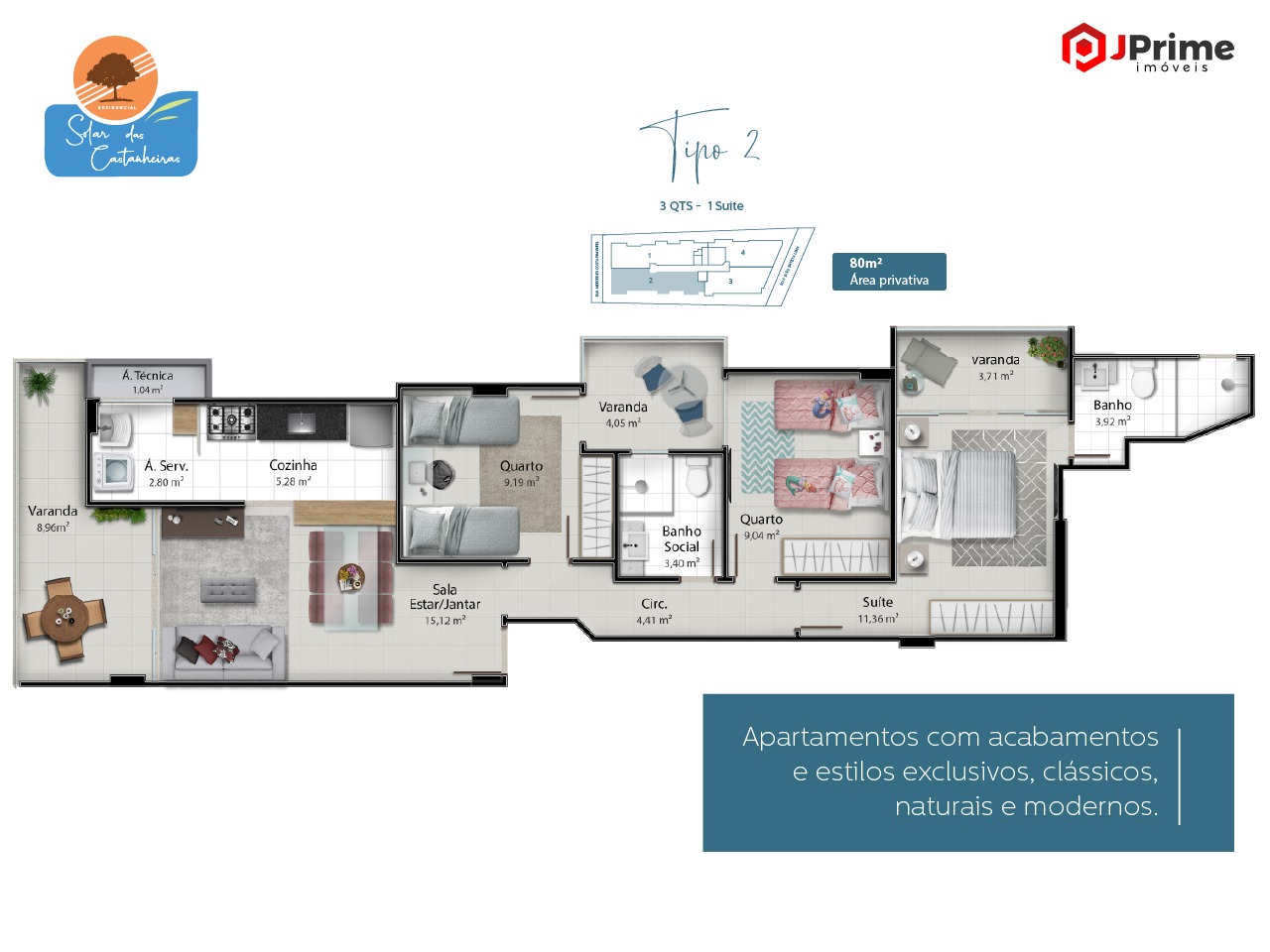 Apartamento à venda com 3 quartos, 92m² - Foto 24