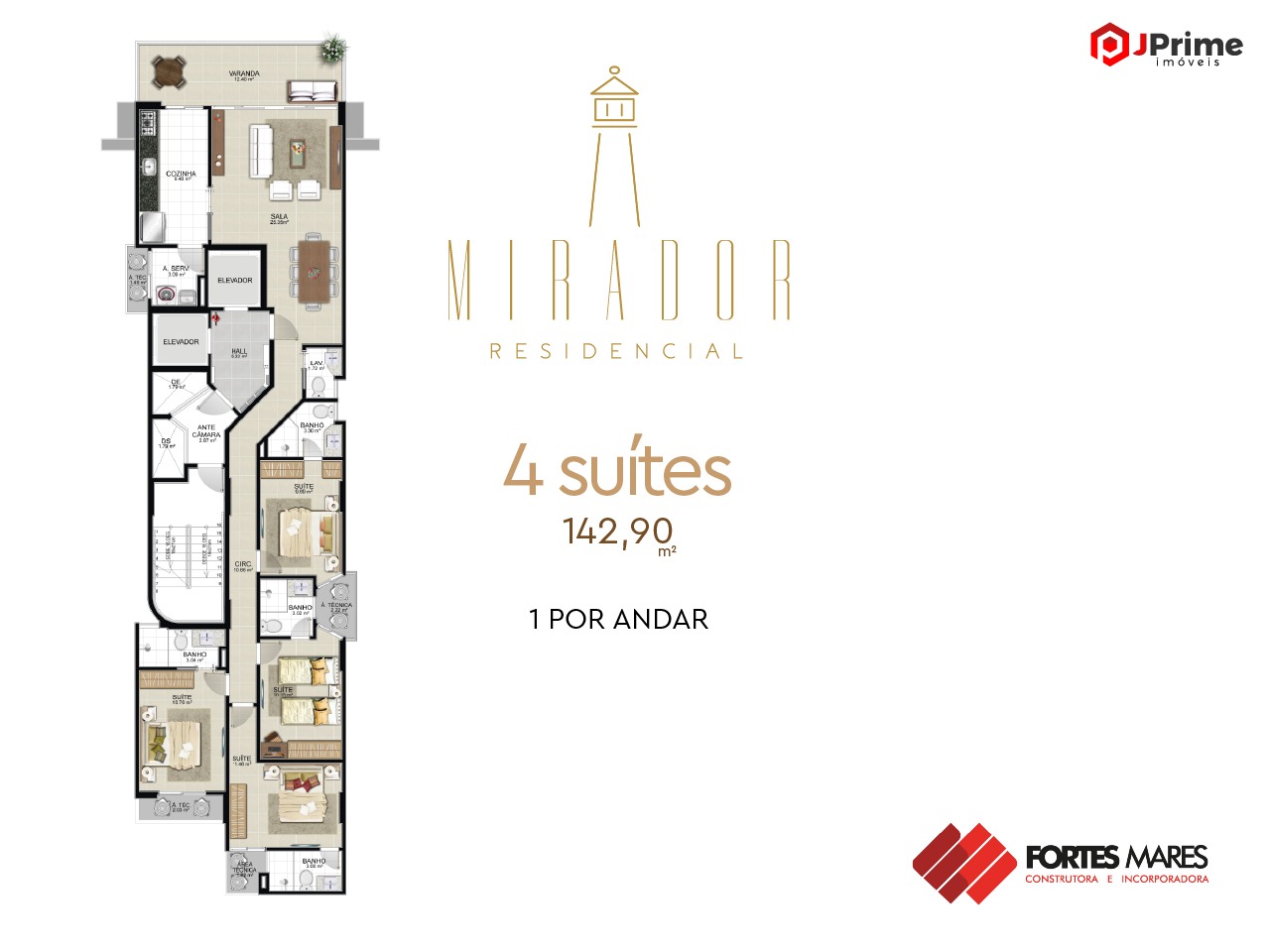 Apartamento à venda com 4 quartos, 143m² - Foto 20