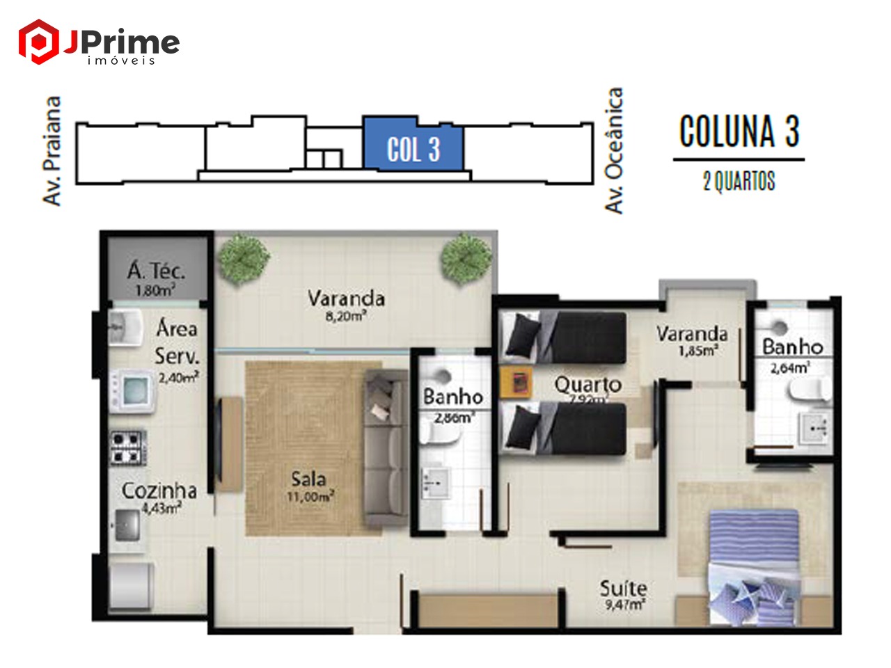 Apartamento, 2 quartos, 59 m² - Foto 15