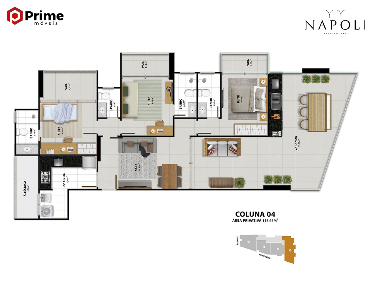 Apartamento, 3 quartos, 118 m² - Foto 23