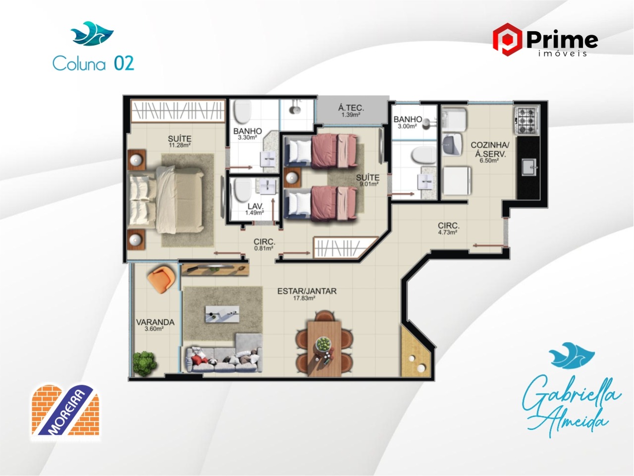 Apartamento, 2 quartos, 90 m² - Foto 16