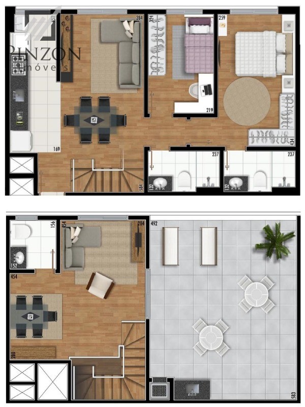 Apartamento à venda com 2 quartos, 115m² - Foto 11