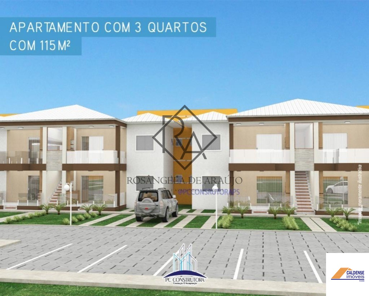 Apartamento à venda com 3 quartos - Foto 3