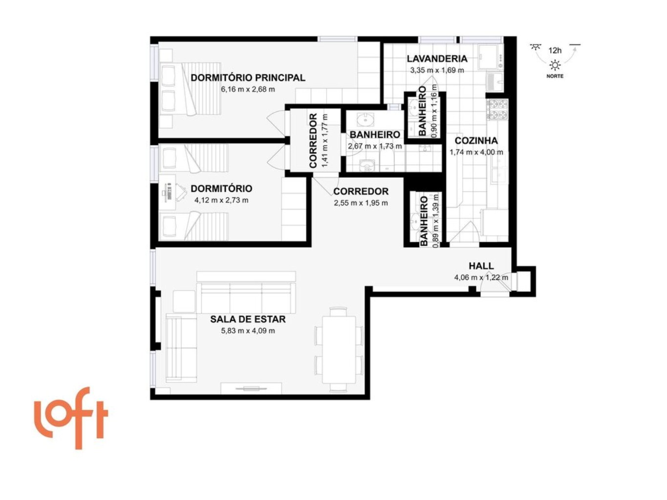 Apartamento à venda com 2 quartos, 89m² - Foto 56