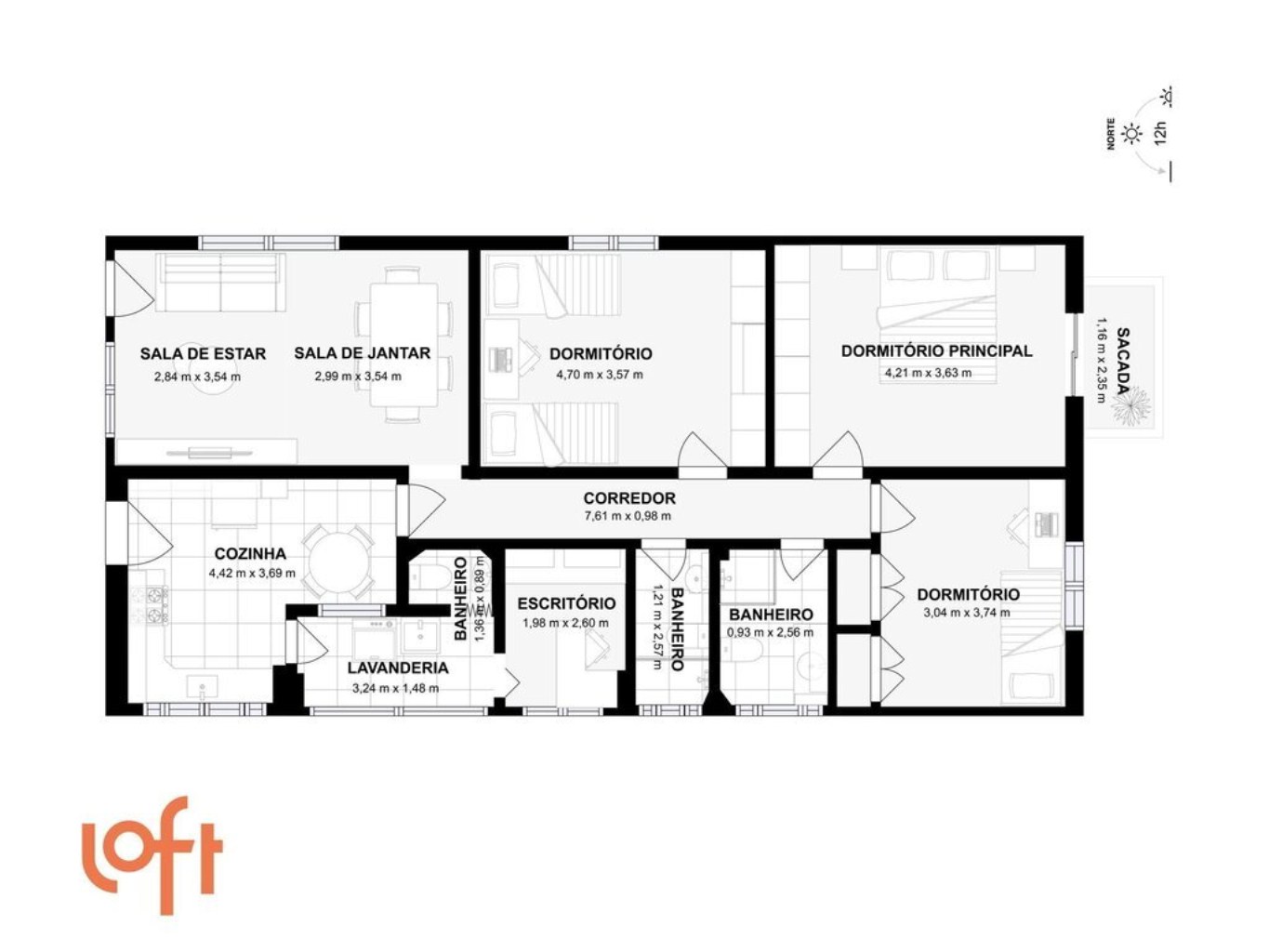 Apartamento à venda com 3 quartos, 125m² - Foto 42