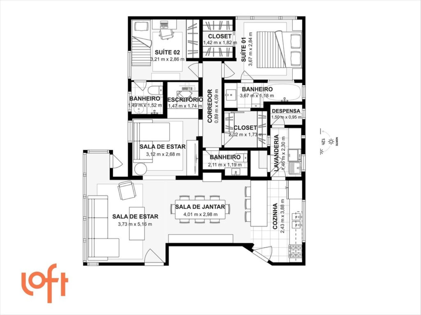 Apartamento, 2 quartos, 103 m² - Foto 74