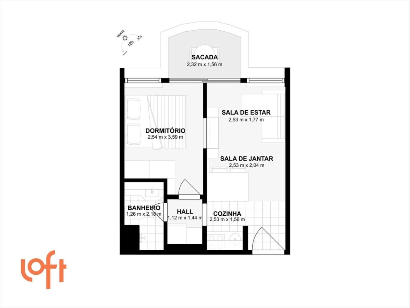 Apartamento à venda com 1 quarto, 34m² - Foto 38